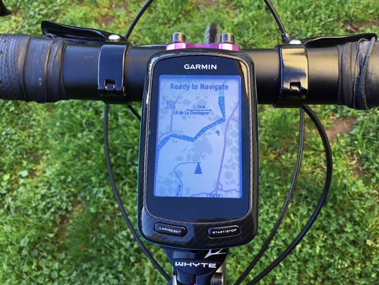 astronaut moronic TRUE Cycling with a GPS - Freewheeling France