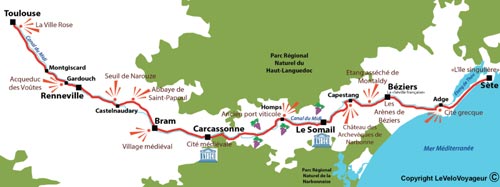 canal du midi cycling holidays