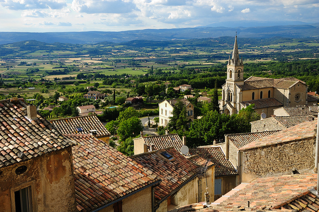 The hilltop village of Bonnieux. Photo: Ming-yen Hsu