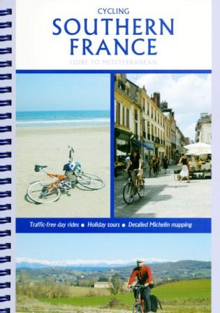 Cover of the Cycling Southern France guidebook by Richard Peace