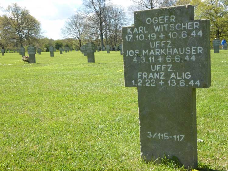 German war cemetery Orglandes