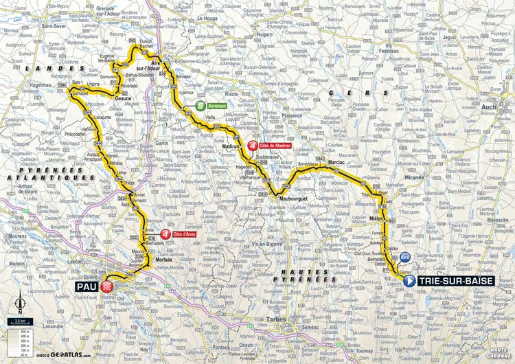 2018 Tour de France Stage 18 Trie sur Baise to Pau