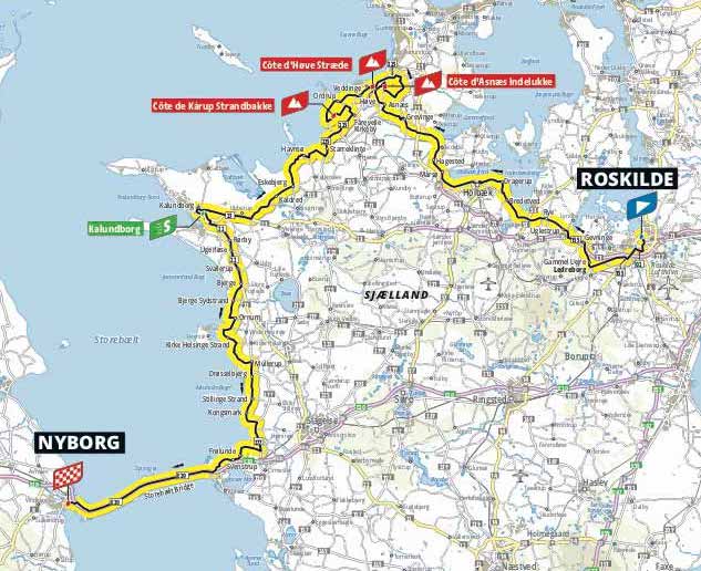 Tour de France 2022 Stage 2 Roskilde to Nyborg