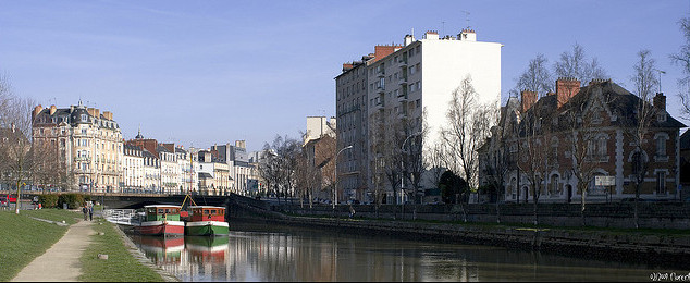 Vilaine river at Rennes by Florent MORITZ