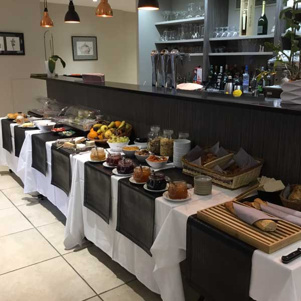 Breakfast at Hotel Arene