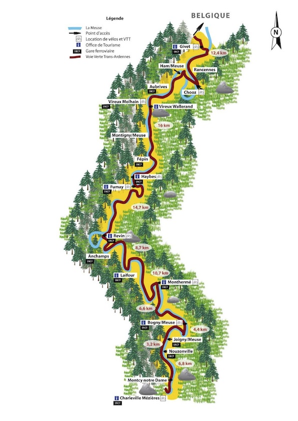 Trans-Ardennes Bike path