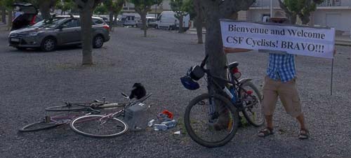 cancer support france bike ride