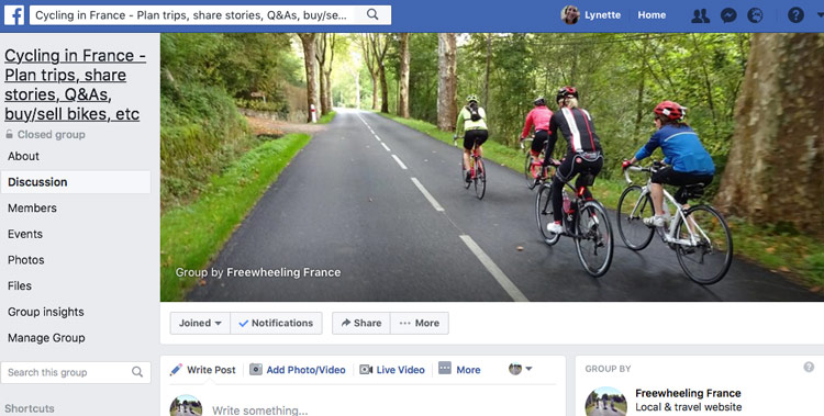 Cycling holidays in France 