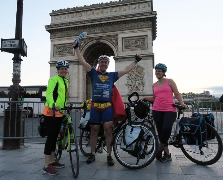 super cycling man